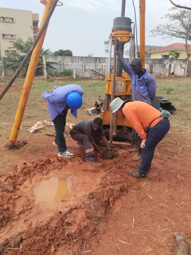 Geotechnical Exploration for Schnabel Engineering, New American Embassy, Gangui Central African Republic3