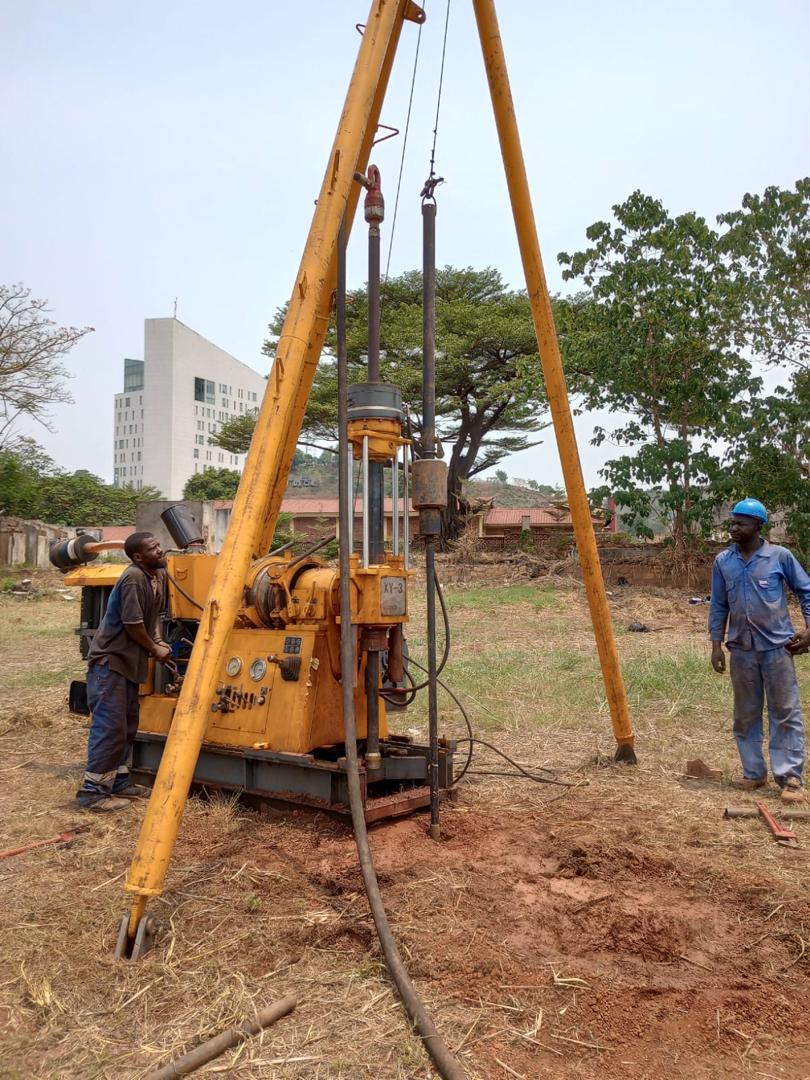 Geotechnical Exploration for Schnabel Engineering, New American Embassy, Gangui Central African Republic7