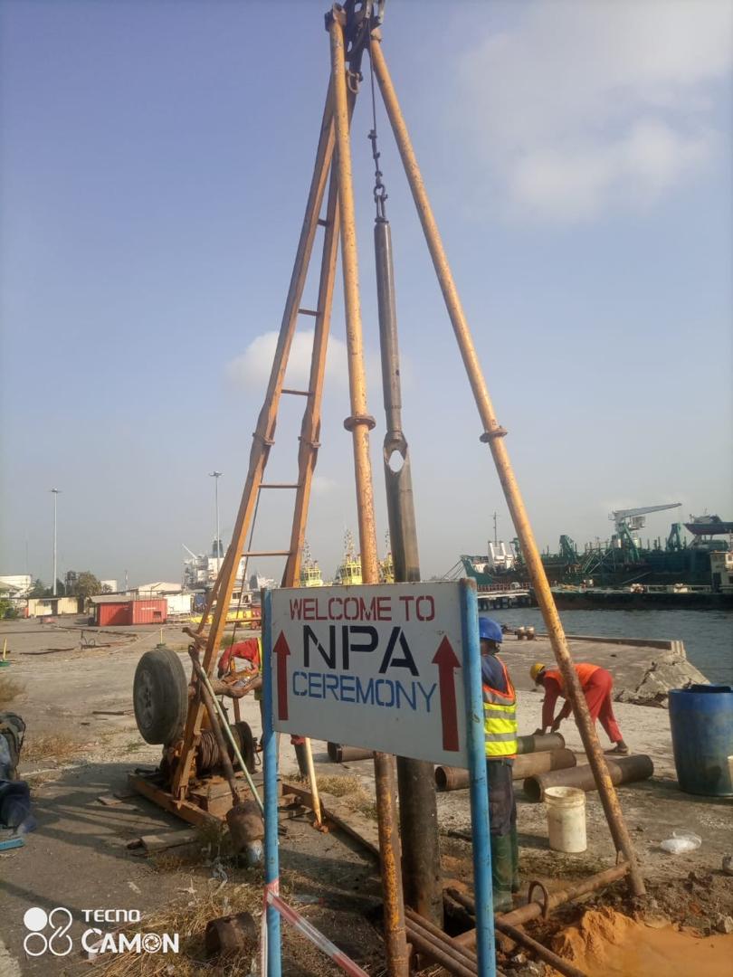 Geotechnical Investigation at NPA Apapa, Lagos