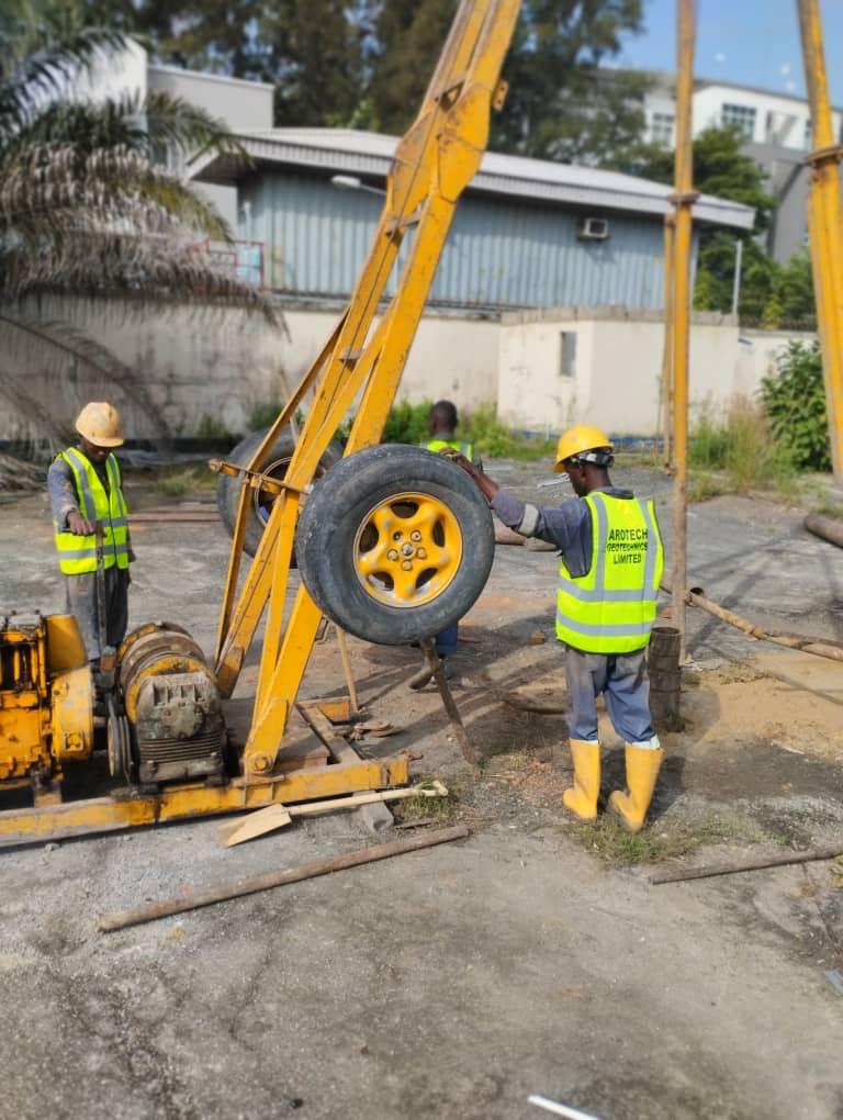 Geotechnical Investigation to 40 meters depth, Ikoyi Lagos3